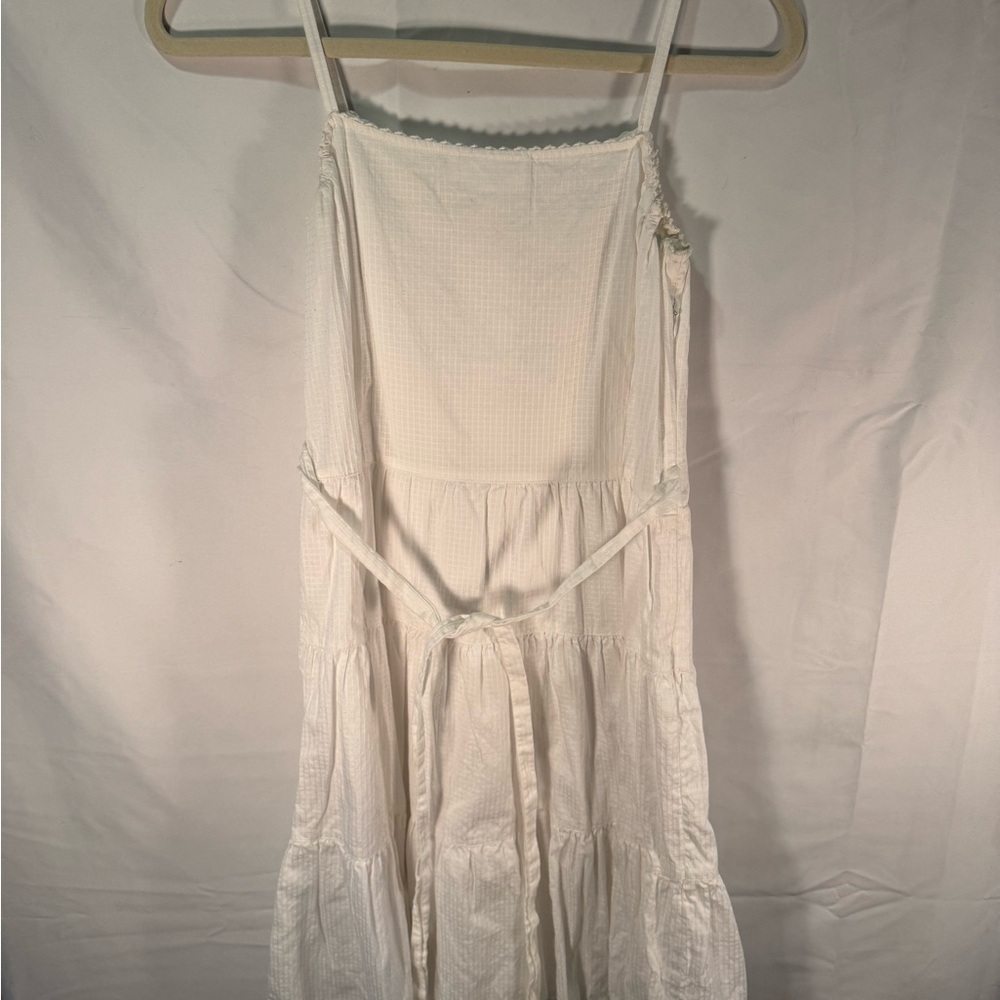 White Sundress with detailed embroidery on bodice, size 6/8 - Picture 8 of 10